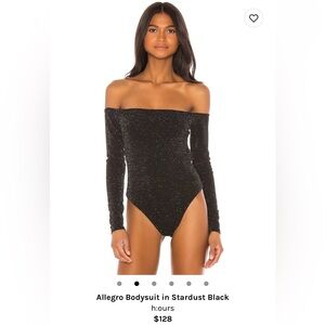 Revolve sparkly body suit